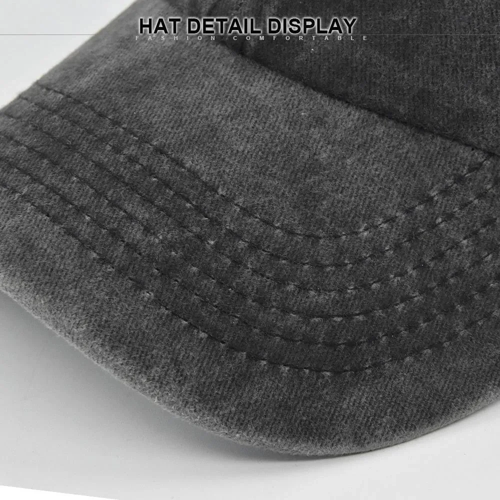 Винтажная бейсболка с желтым камнем дудтонкой ранчо Снэпбэк Кепка защитой от