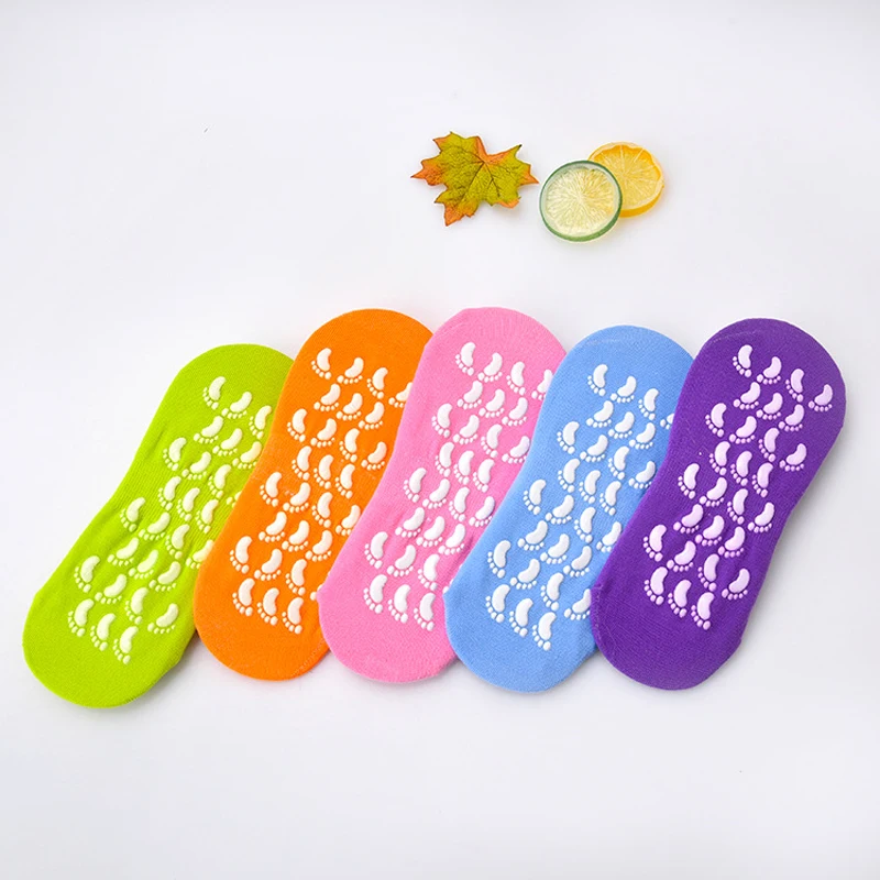 Женские носки для йоги профессиональные нескользящие спортивные силиконовые