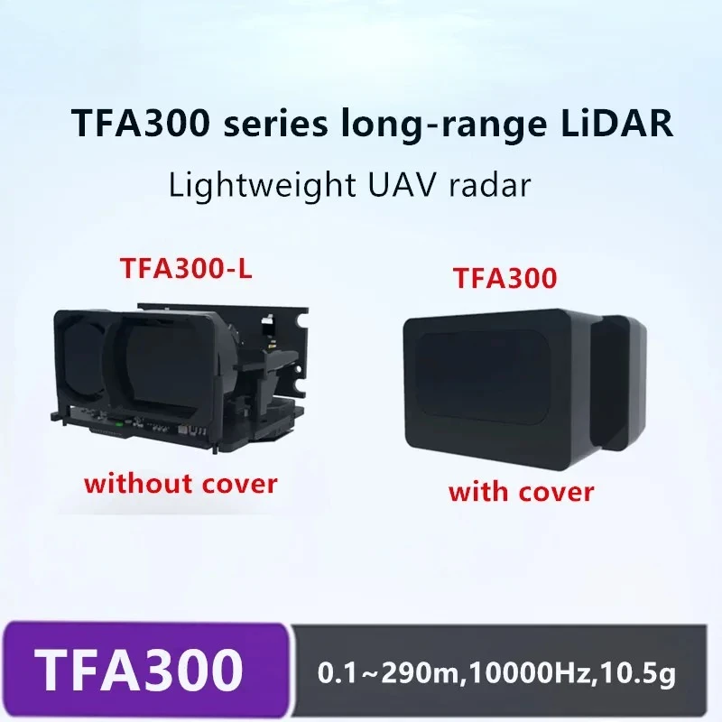 Фото Лазерный радар BENEWAKE TFA300 TFA300-L для БПЛА с дальностью действия 290 метров, легкий лидар-датчик №2