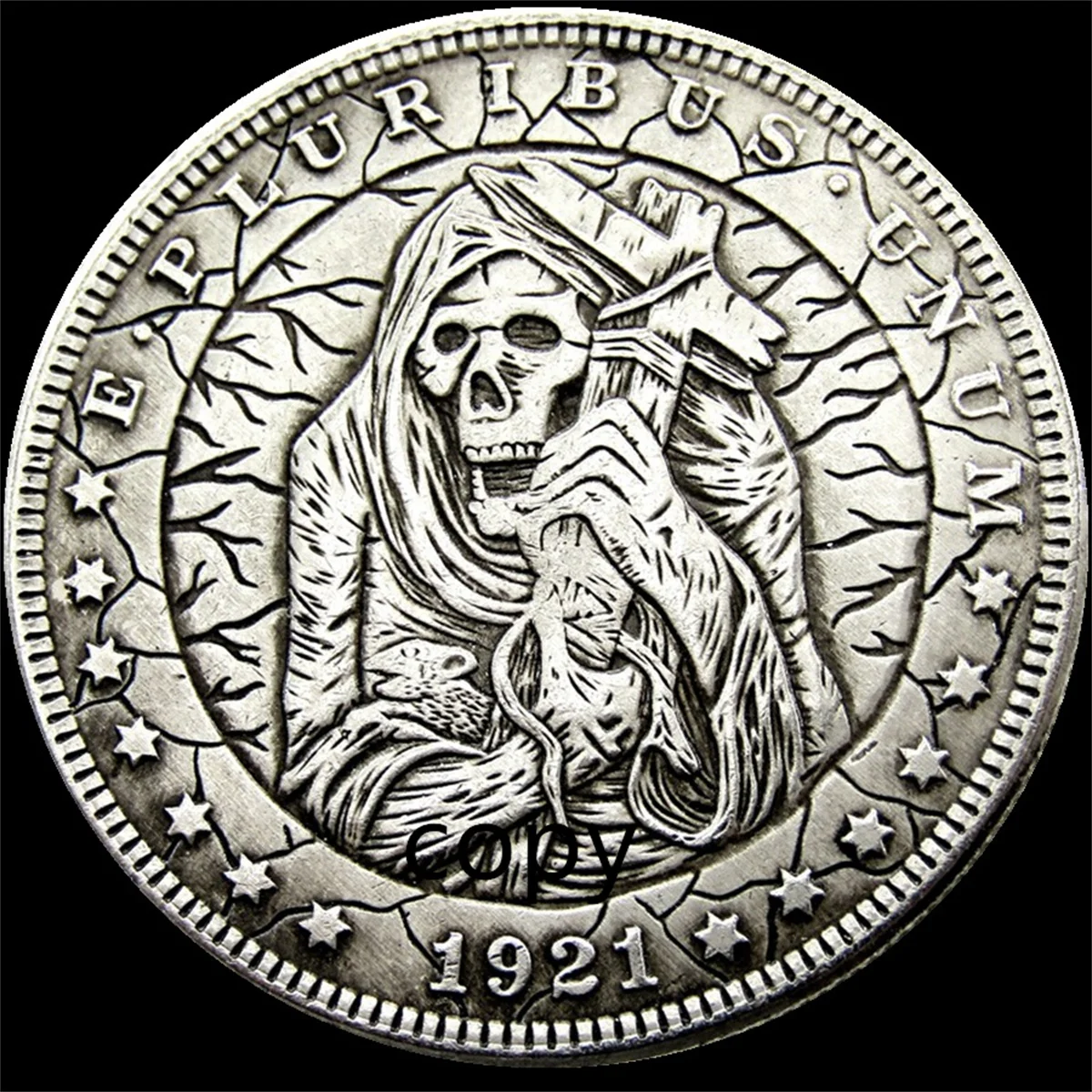 

Cthulhu Mythos HOBO COIN Rangers COIN US Coin Gift Challenge REPLICA Commemorative Coin - REPLICA Coin Medal Coins Collection