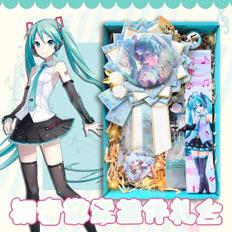 Kawaii Sakura Miku аниме брелок мультфильм металлические эмалевые булавки брошь Одежда