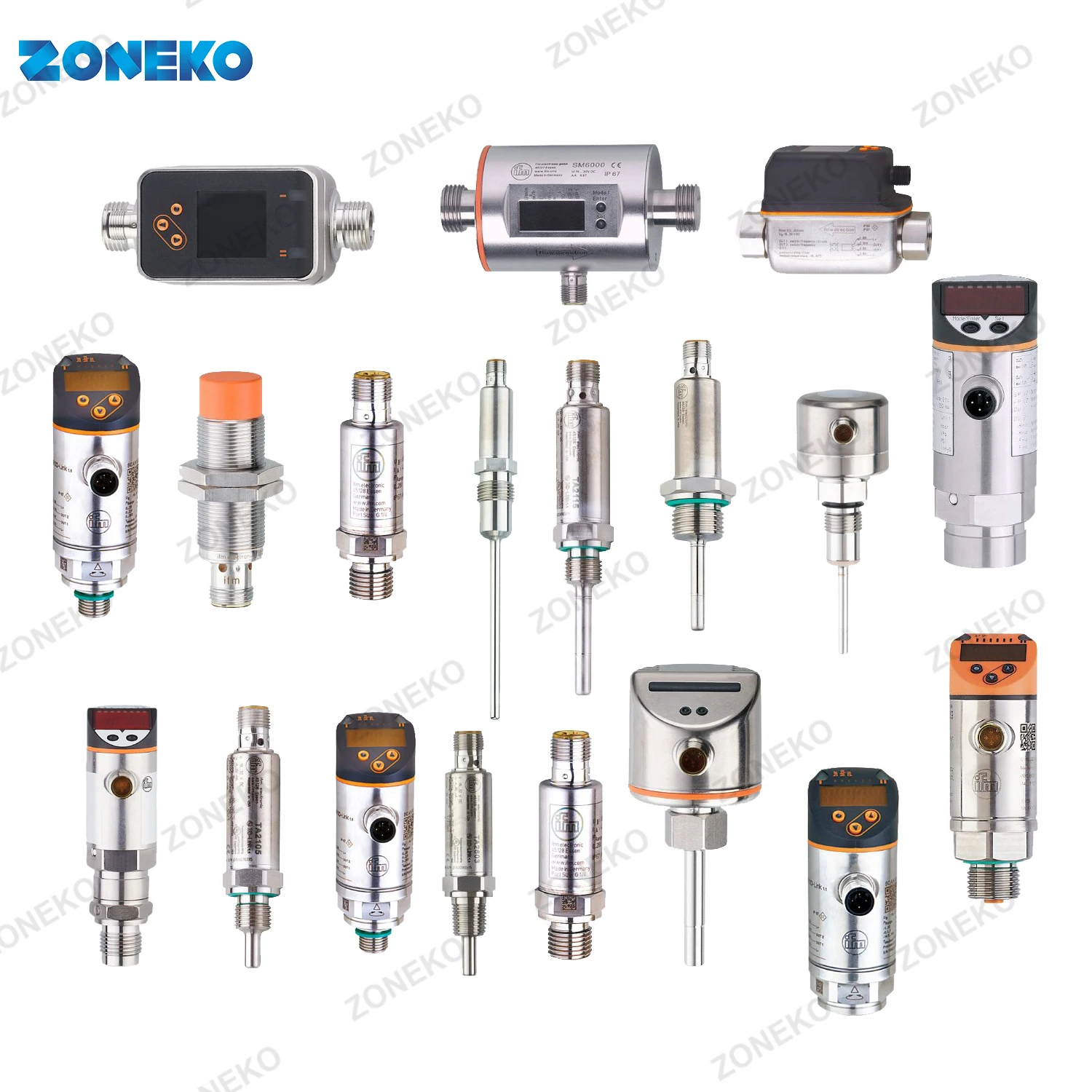 Фото Все датчики IFM SV4200 SM6000 SI5000 TA2105 II5913 PN7006 PT5504 PN2571 TA2812 SI5001 SI6000 SI6600 SI6800 SM6020 №1