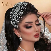 a455 rhinestone bride hair combs wedding bridal headpiece girl headdress vintage women tiara european design hair accessories