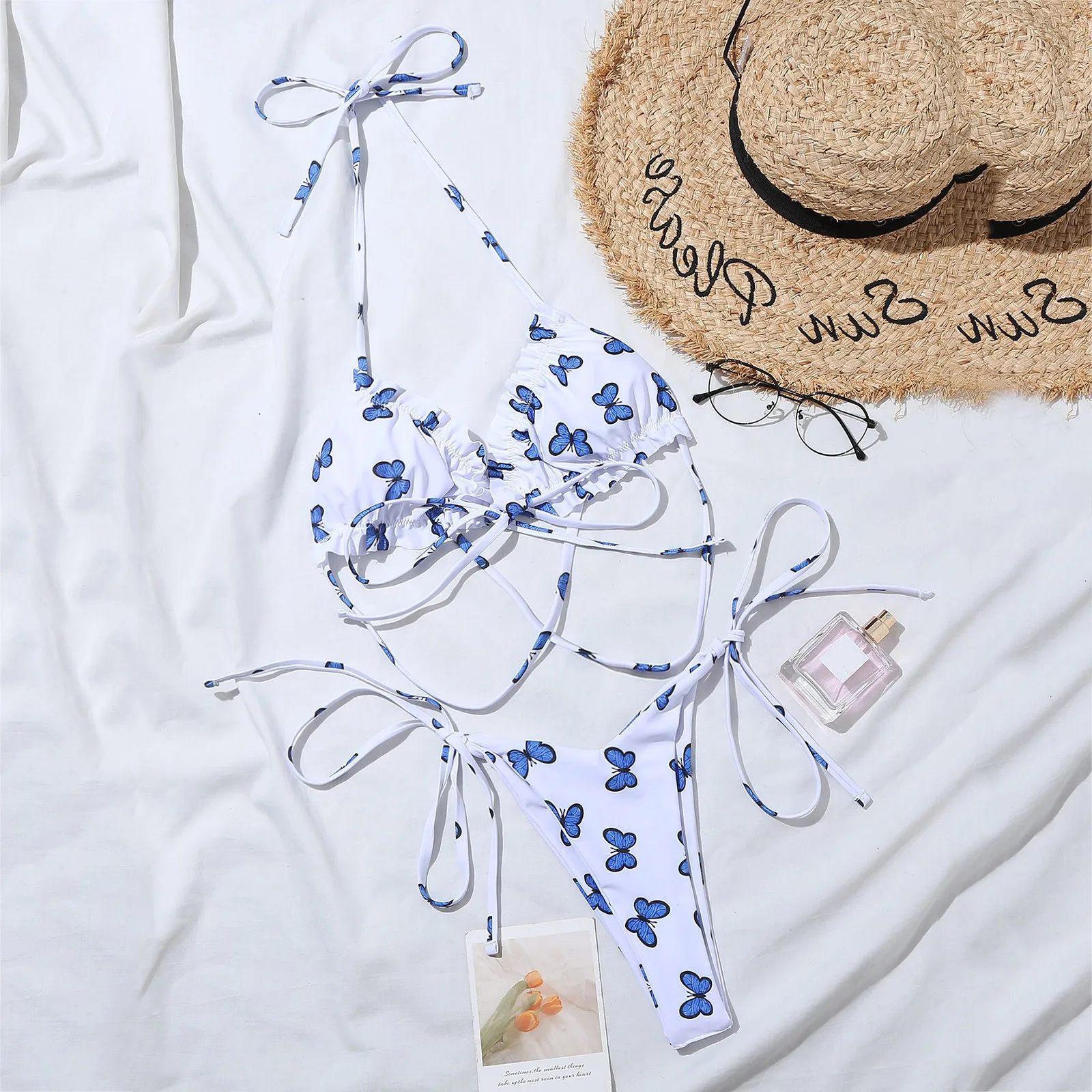 

Bathing Suits for Teens Two Piece Halter Top Bathing Suits for Teens Two Piece Halter Top Bikini Swimsuit for Teens Girls Green