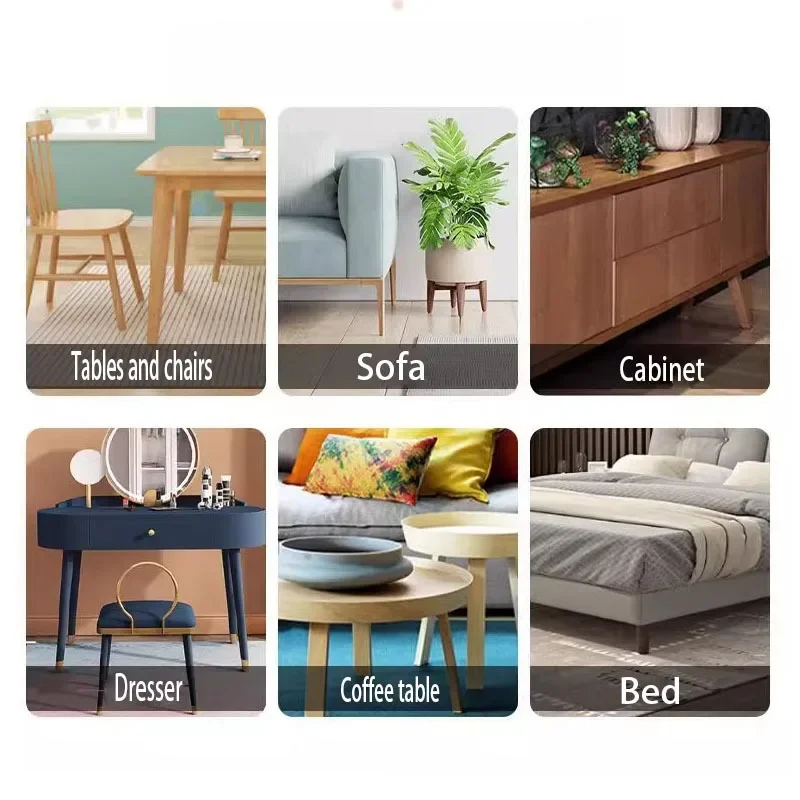 Чехол для ножек стола и стула 4 шт. чехол защитное покрытие износостойкая