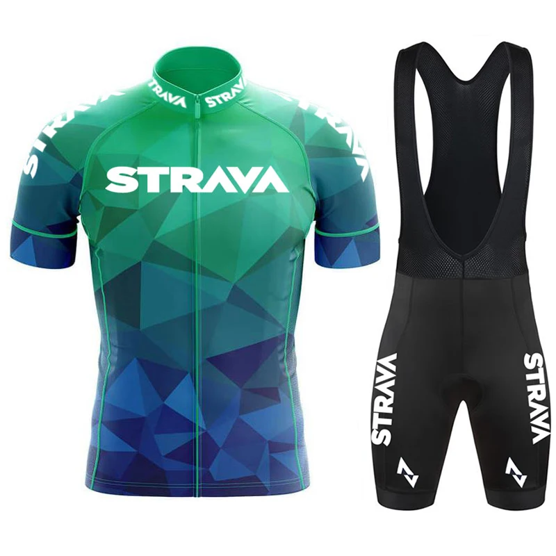 

Мужская велосипедная одежда, брюки Strava, гелевая модель, мужской летний спортивный комплект 2022, трикотажная футболка с лазерной вырезами, ун...