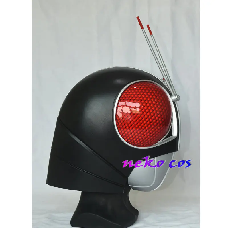 Фото Маска-шлем Nekocos Rider Black RX из смолы для косплея, индивидуальный размер, реквизит, игрушка, подарок, для Хэллоуина, ролевых игр №2
