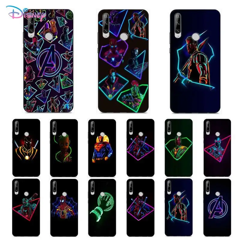 

Superheroes The Avengers Phone Case for Huawei Y 6 9 7 5 8s prime 2019 2018 enjoy 7 plus