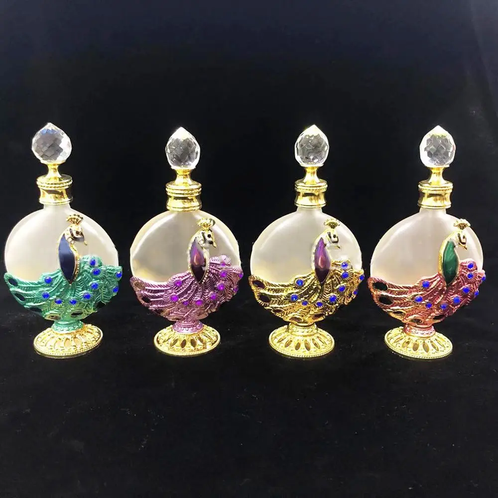 Металлический кристалл в арабском стиле лосьон для розлива многоразовая бутылка