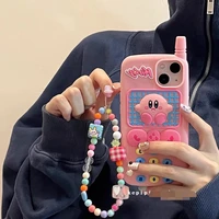 bracelet retro phone soft silicone kirby phone cases for iphone 13 12 11 pro max xr xs max x back cover