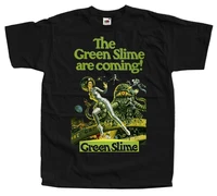 the green slime v1 horror poster t shirt black all sizes s 5xl