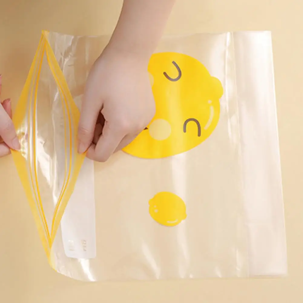 

Reusable Dustproof Visible Design Snack Food Organizer Sealing Bag Household Supplies
