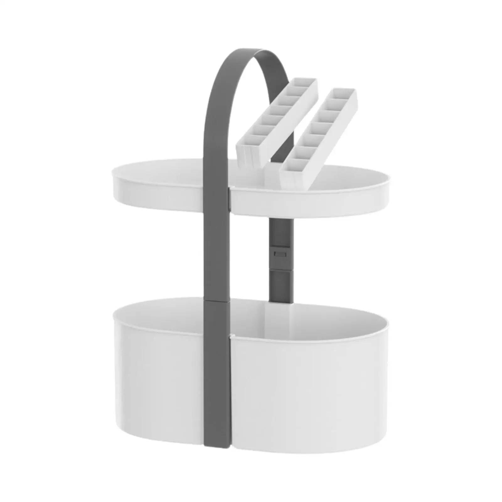 

Cosmetic Storage Holder Skincare Brush Organizer Jewelry Bathroom Counter Organizer Shelf for Dresser Bathroom Counter Desktop