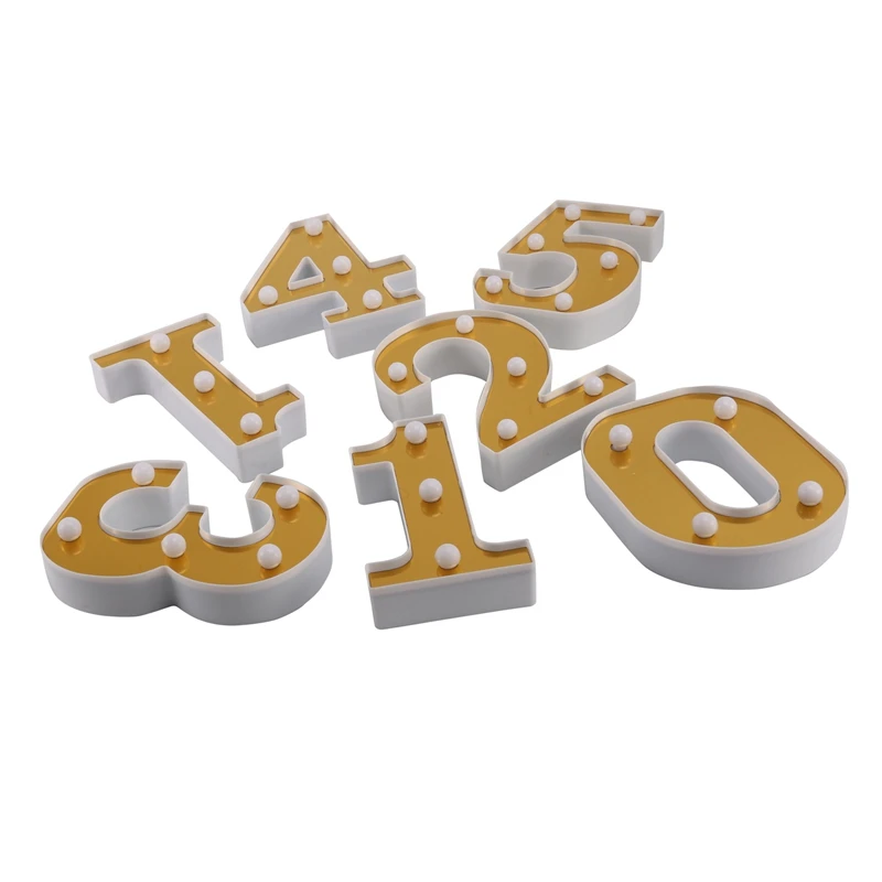 

"520 1314" Gold Letter Modeling Light LED Decorative Light Proposal Festival Birthday Party Confession Layout Lighting
