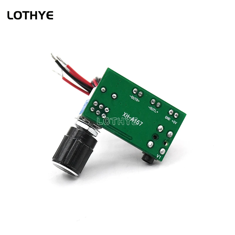 Плата цифрового усилителя PAM8403 с регулятором громкости вход Aux USB источник