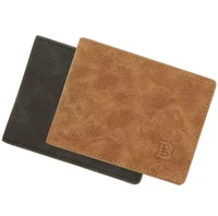 new design dollar price top men thin wallet with coin bag zipper wallet new men wallets small money purses wallets