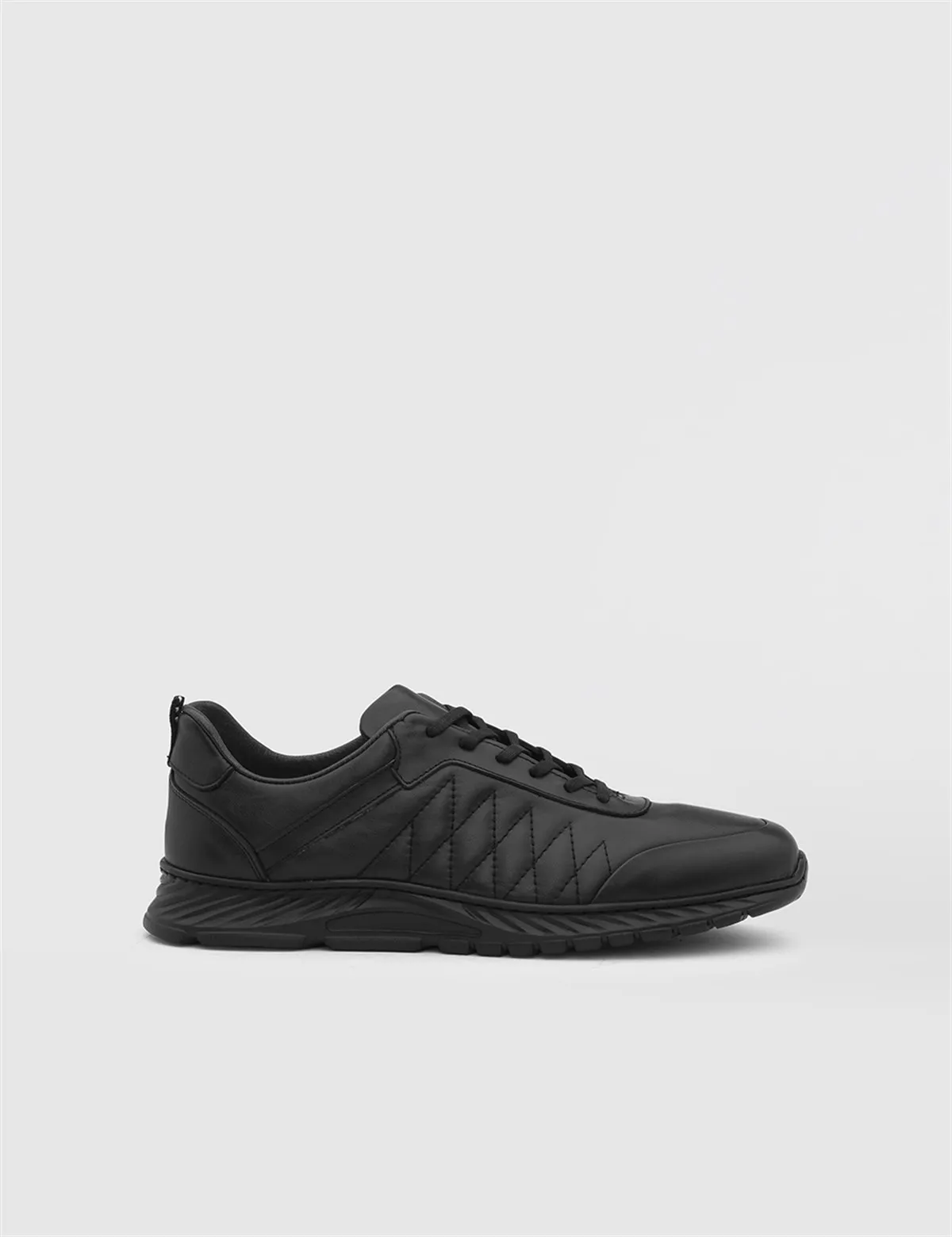 

ILVi-Genuine Leather Handmade Tilia Black Nappa Sneaker Man's Shoes 2022 Fall/Winter