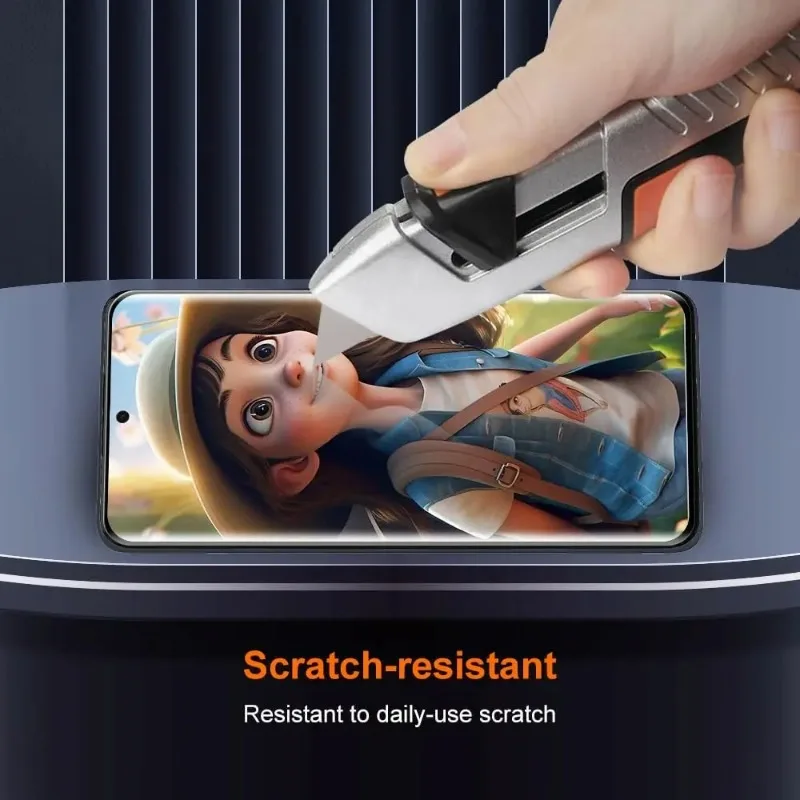 4 шт. 9H изогнутая четырехсторонняя клейкая Защитная пленка для экрана Xiaomi 12