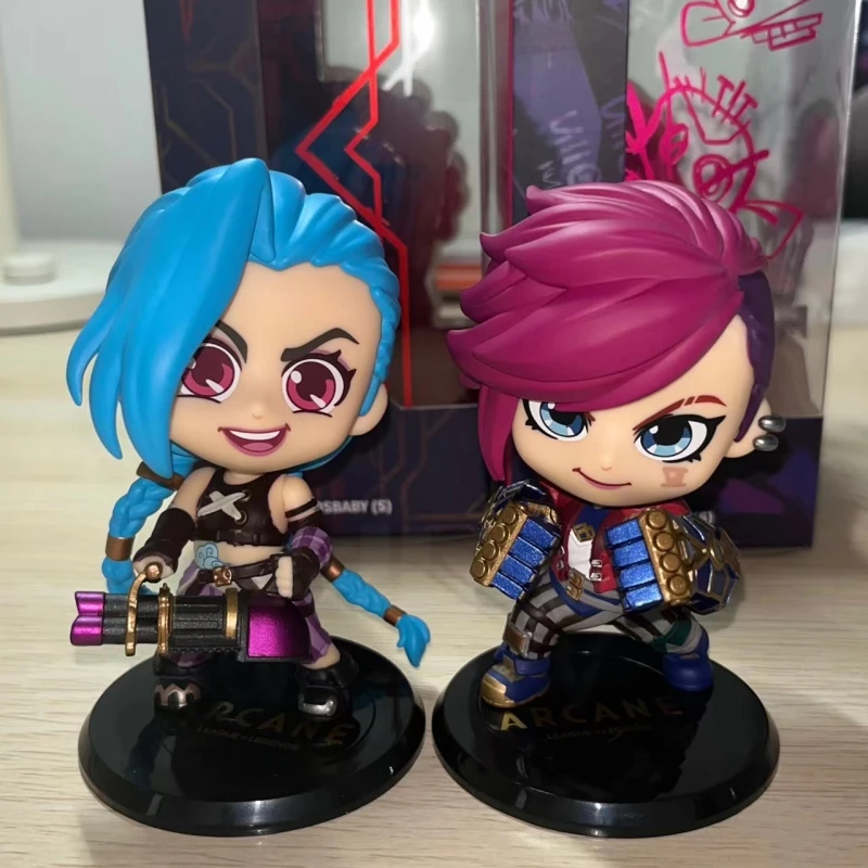 Оригинальная игра Arcane League Of Legends Vi The Piltover Enforcer Jinx модель Коллекционная фигурка