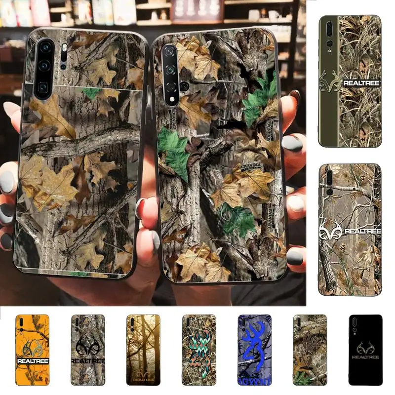 

Realtree Real Tree Camo Phone Case for Huawei P30 40 20 10 8 9 lite pro plus Psmart2019