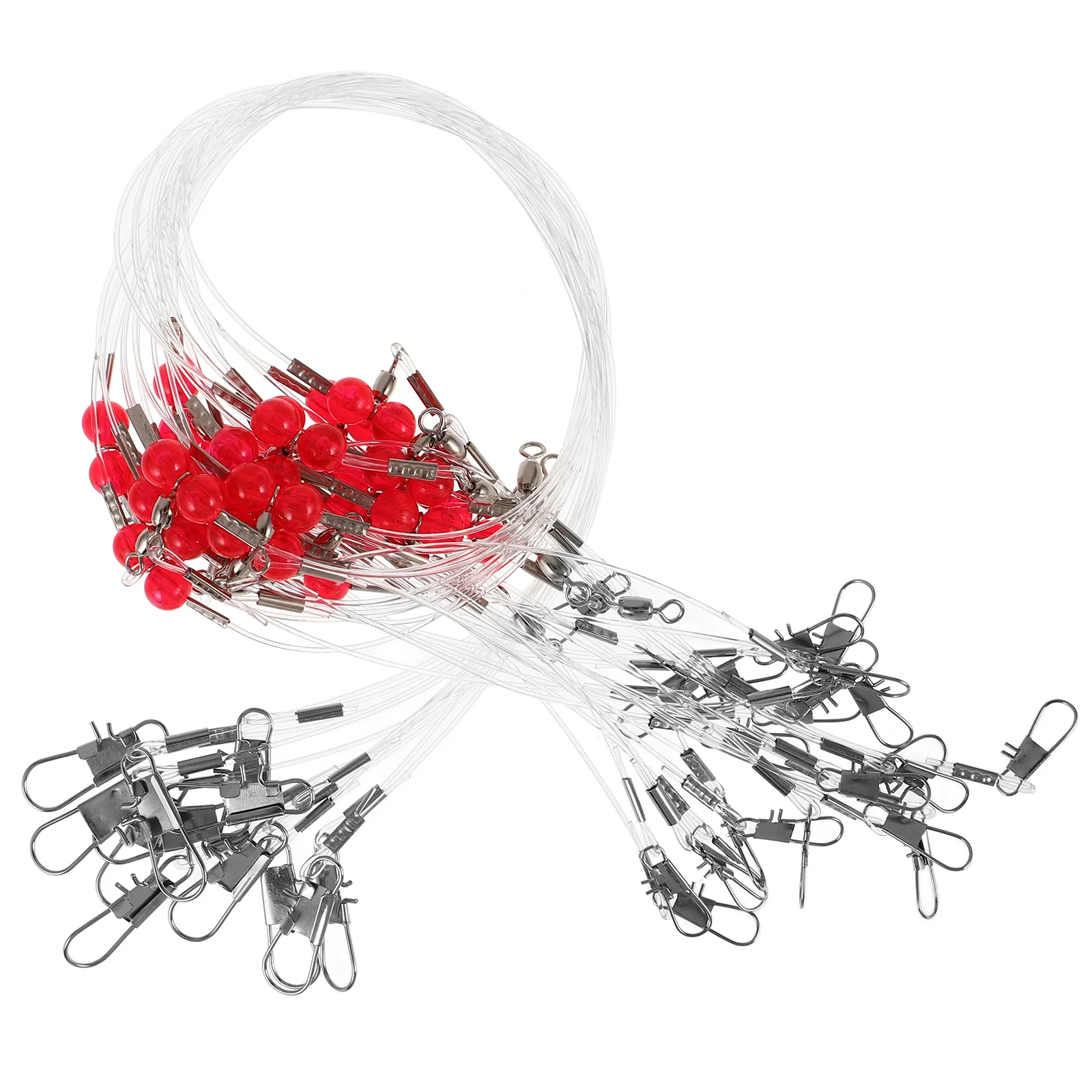 12 шт. поводки для приманки рыболовные снасти мух шпагат принадлежности морской