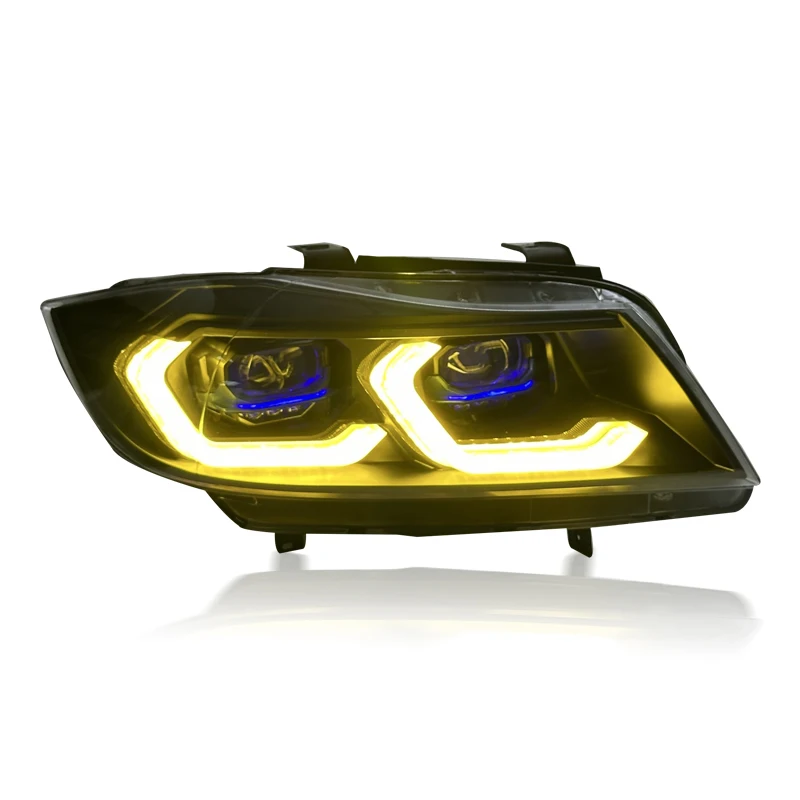 Новый дизайн SJC, новый эксклюзивный продукт, фара Ikon для BMW 3 серии E90, двухцветная лазерная налобная лампа, супер яркое освещение Sy (art.: 3920cf327a653) - 3920cf327a653