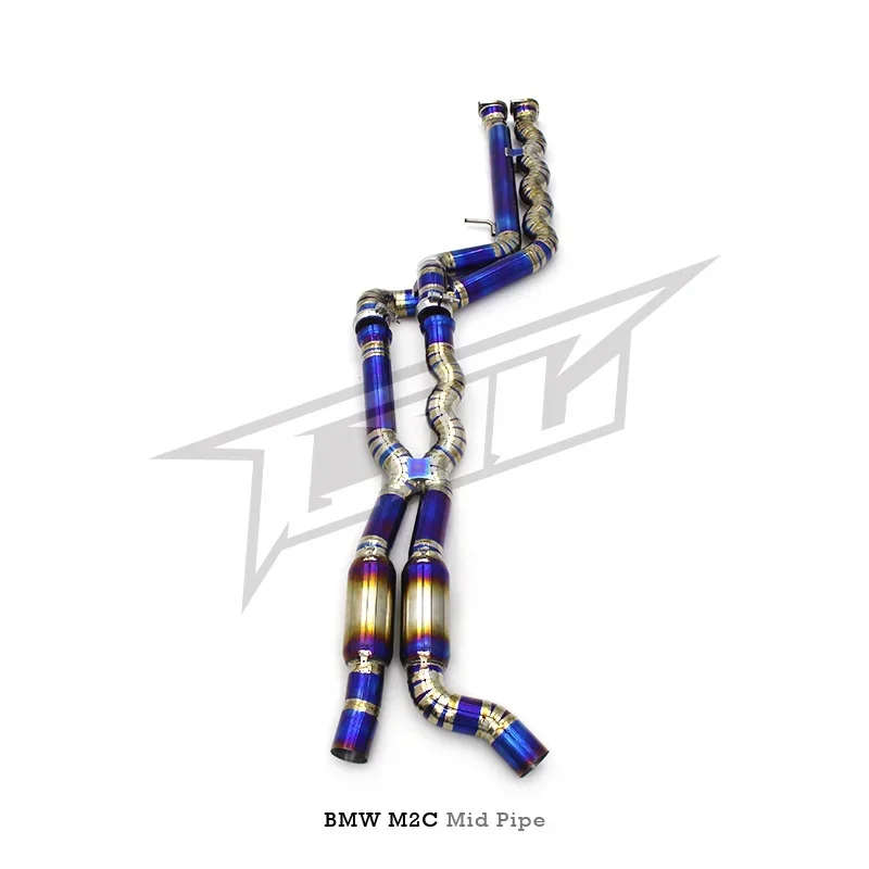 Выхлопная труба средней длины для высокопроизводительной выхлопной системы M2C S55