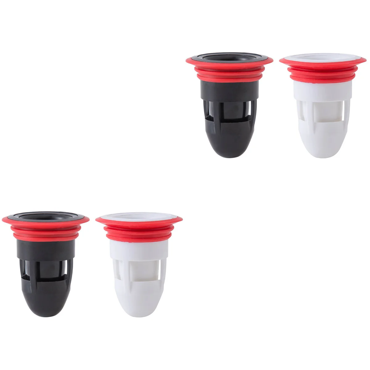 

4 PCS Sewer Floor Drain Core Sewer Floor Drain Core Drain Backflow Preventer Bathtub Hair Catcher