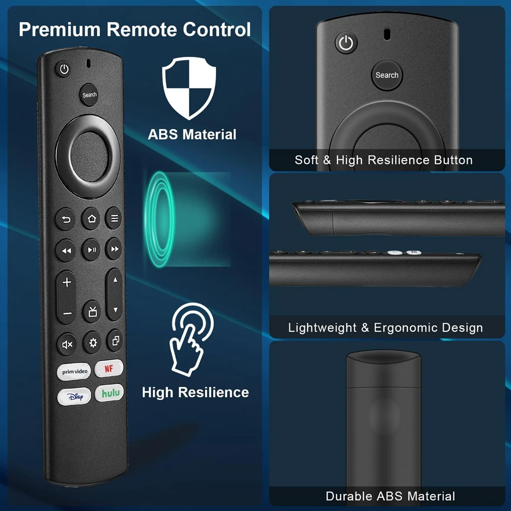 2 шт. универсальный пульт дистанционного управления для ТВ Insignia и Toshiba Smart TV Hisense AMZ