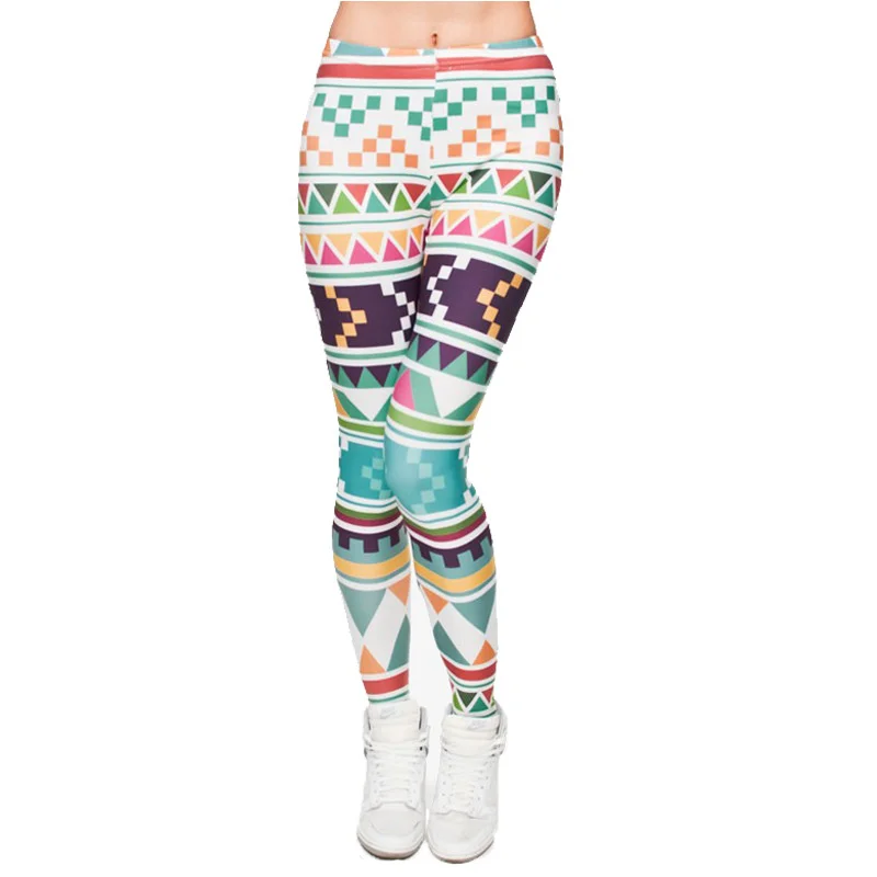 3D Digital Printed Yoga Tight Pants Women Casual Breathable Winter Leggings Women