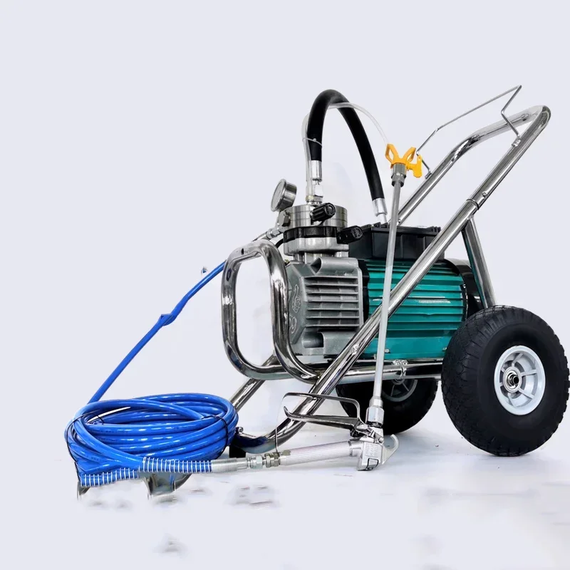 Двойной пистолет безвоздушный распылитель краски высокого давления 220 В/4200 Вт