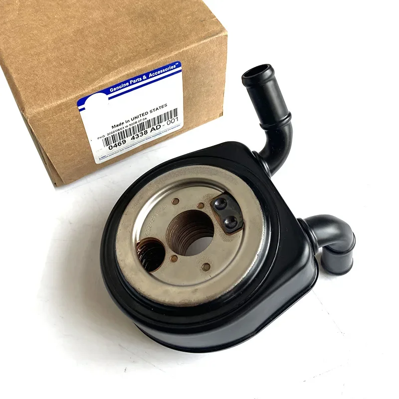 Новый Оригинальный масляный радиатор двигателя Assy OEM 04694338AC 4694338AD для Dodge Caravans Chrysler