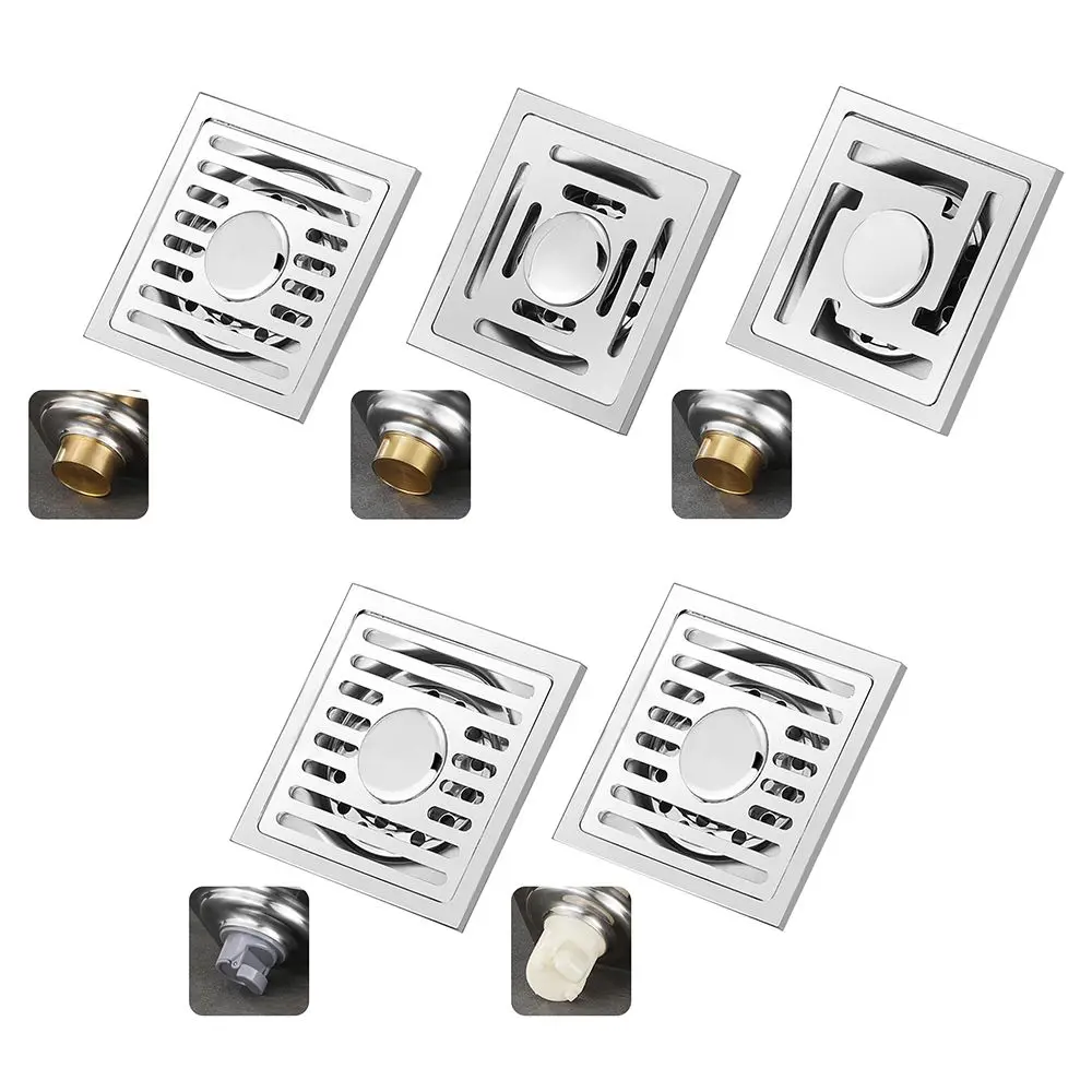 

Drainer Shower Drain Sealing Cover Food Hair Stopper Floor Drain Home Improvement Bathroom Fixture Floor Drain Filter