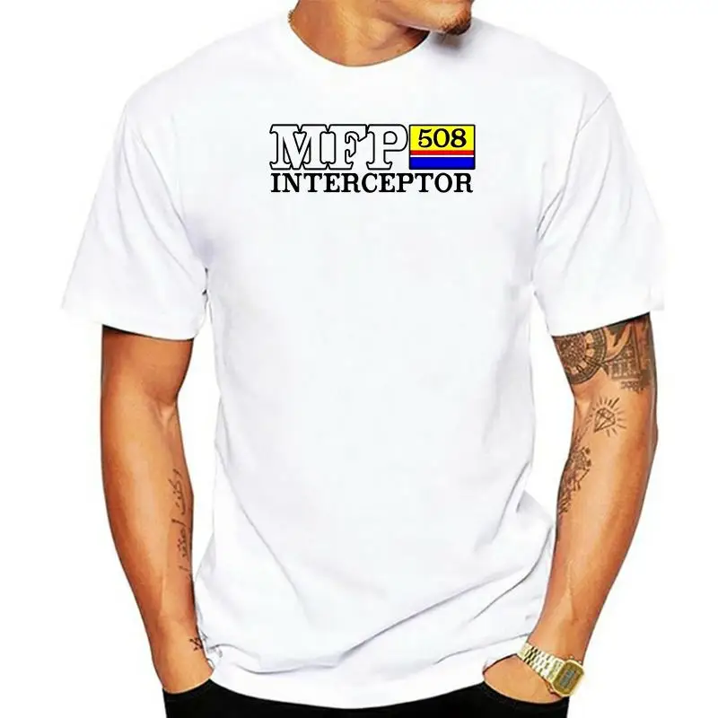 

Mfp Interceptor Retro Mad Max Mens T-Shirt Cotton Casual O-Neck Shirt