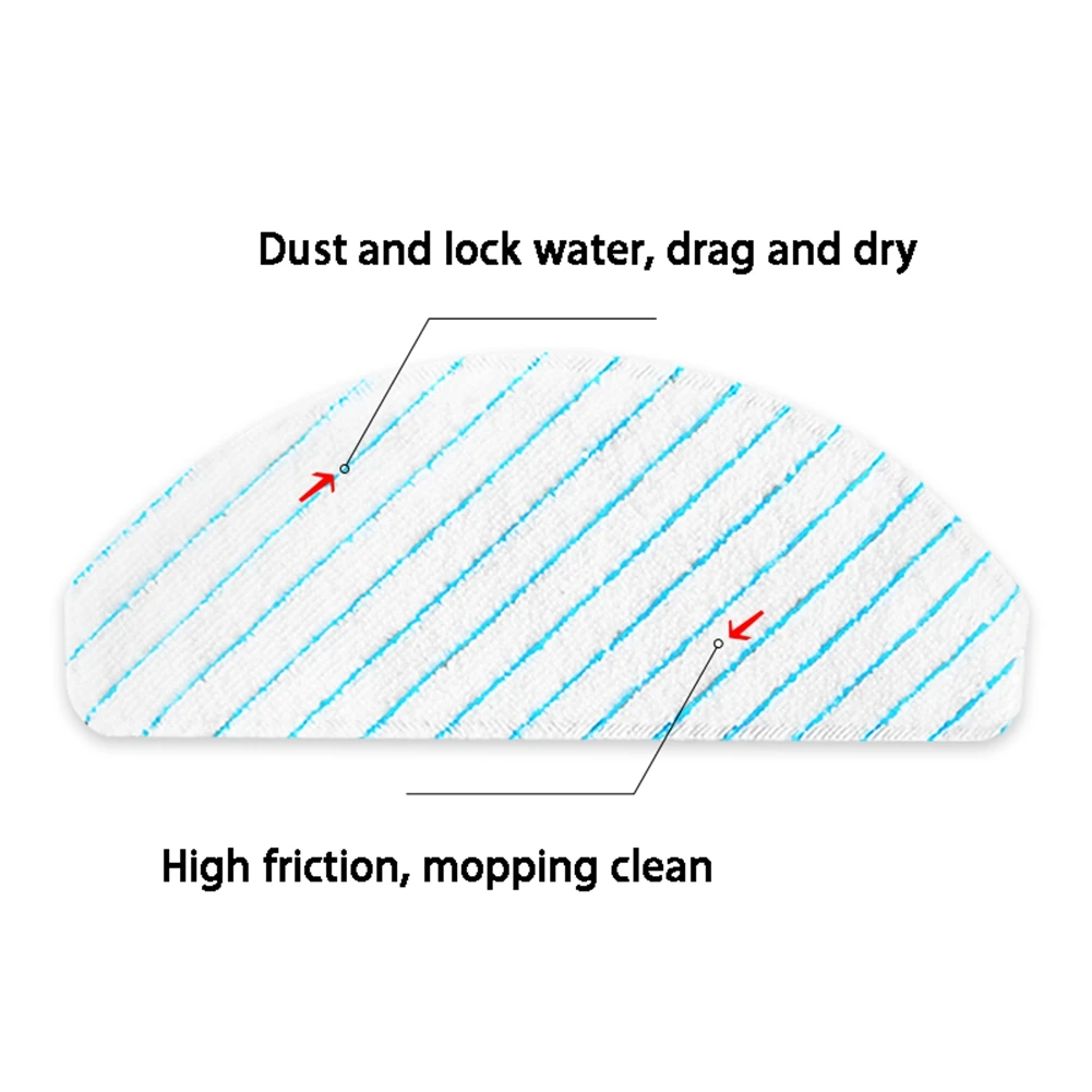 

50Pcs Disposable Mop Pads for Ecovacs Deebot OZMO T8 AIVI, T8 Max, T9 Power/Max T10 Robot Vacuum Cleaner Accessories