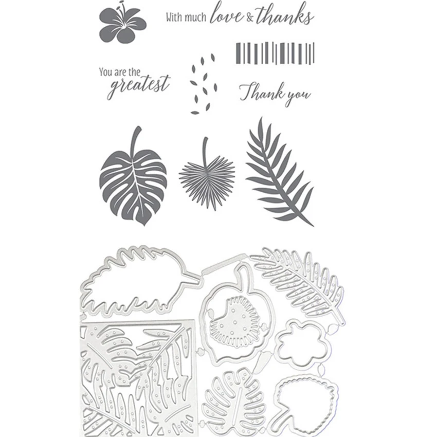 

Transparent silicone seal matched with etching knife die creative DIY hand account decoration