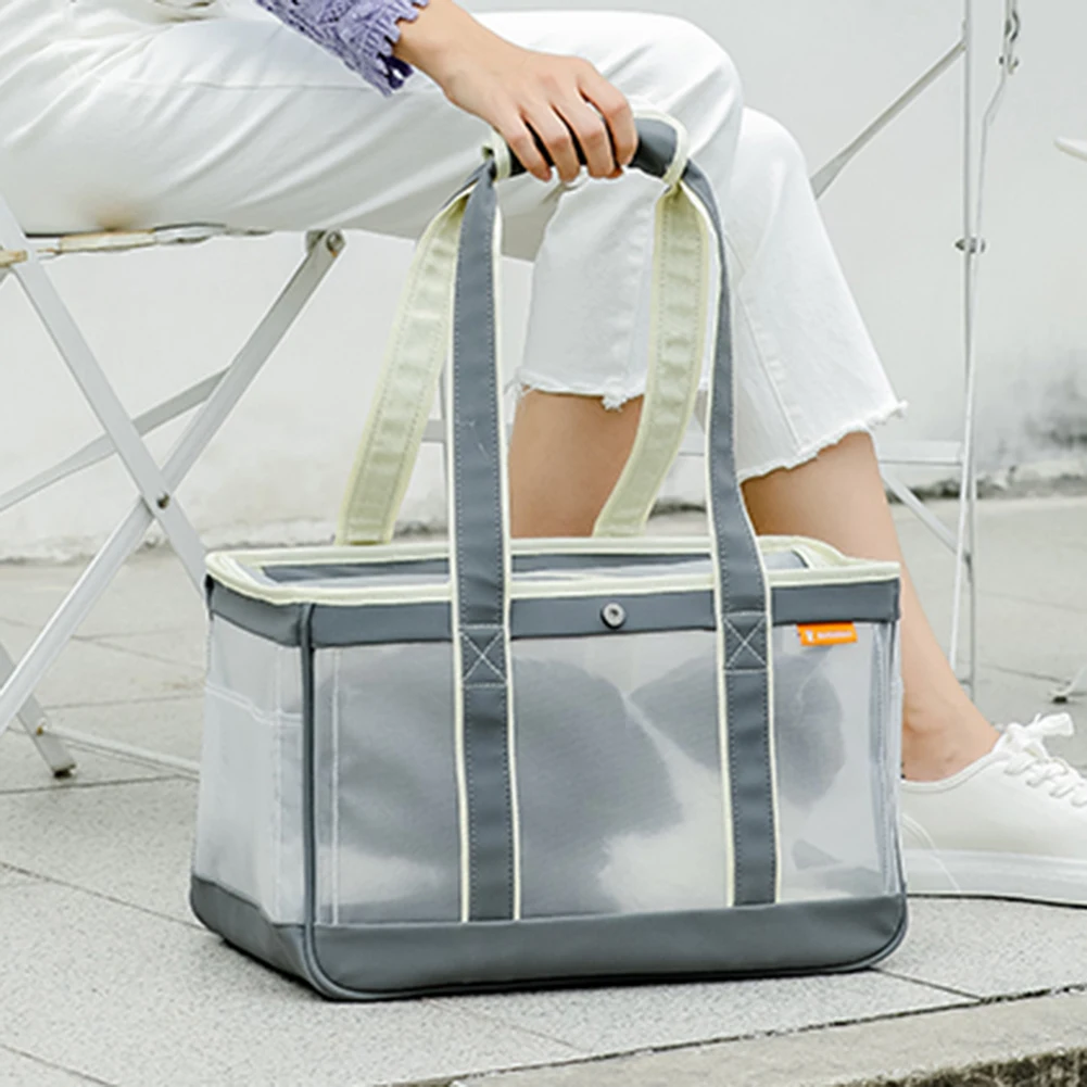 

Мягкие переноски для домашних животных, портативная дышащая складная сумка, сумки для переноски кошек и собак, внешний Дорожный Чехол для п...