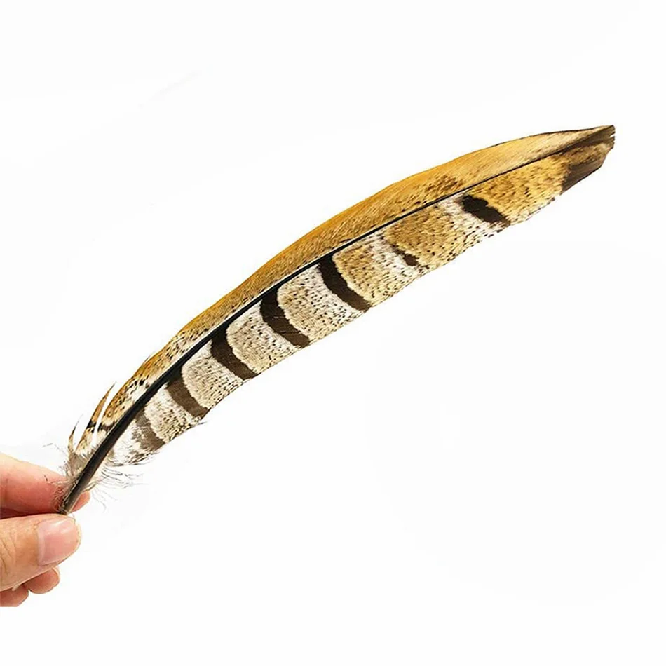 

10Pcs Natural Pheasant Feathers Crafts DIY Plumas Wedding Party Feathers Jewelry Making Christmas Decoration Home Plume 10-25cm