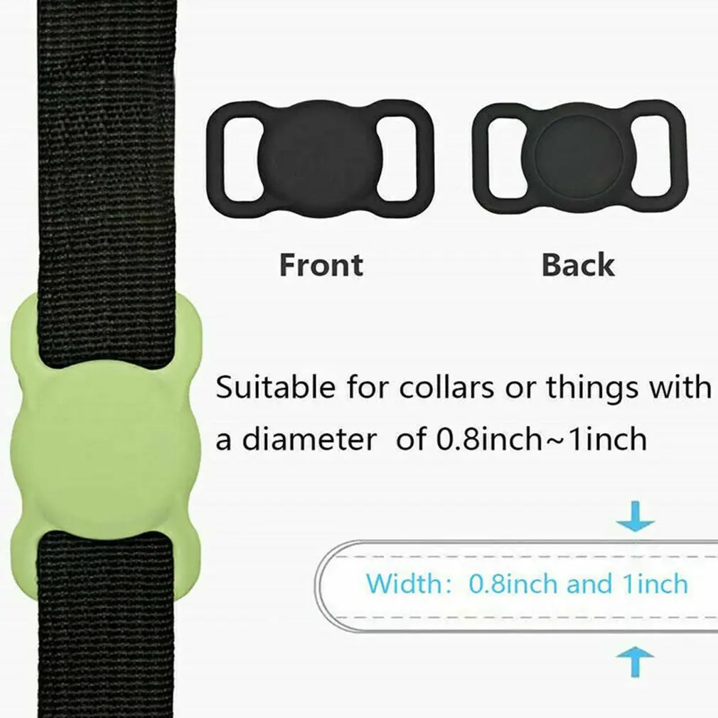 Чехол для Apple Airtag силиконовый защитный чехол домашних животных с GPS-отслеживанием