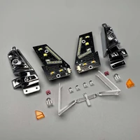 for 114 tamiya fh16 750 56360 56362 headlights led light system front lamp kit rc trailer truck diy upgrage parts