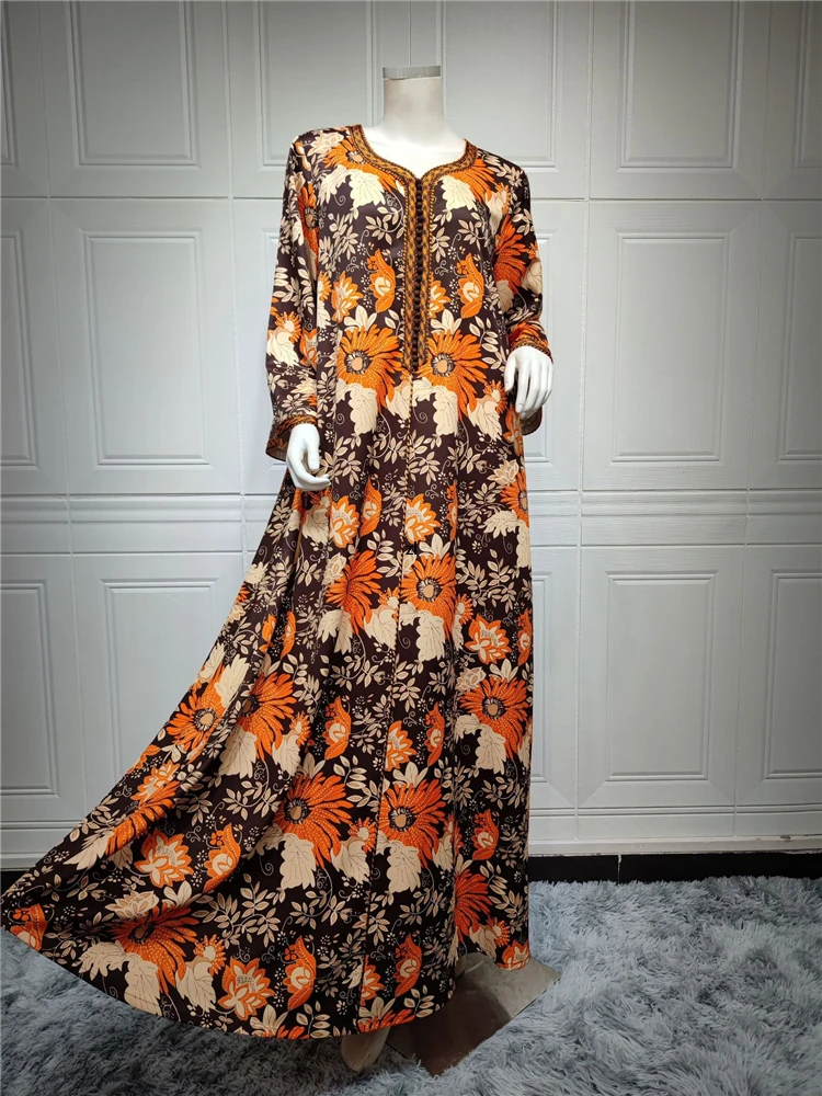 Ramadan Abaya Dubai Turkey Islam Muslim Hijab Modest Dress Kaftans Abayas For Women Caftan Marocain Robe Longue Femme Musulmane