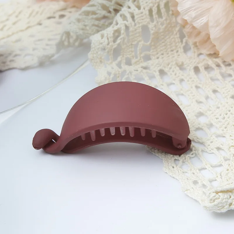 Женские заколки для волос в форме банана карамельных цветов |