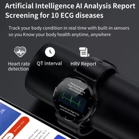 2022 new watch men 360360 hd full touch screen fitness tracker watch men ecgppg heart rate monitor blood pressure