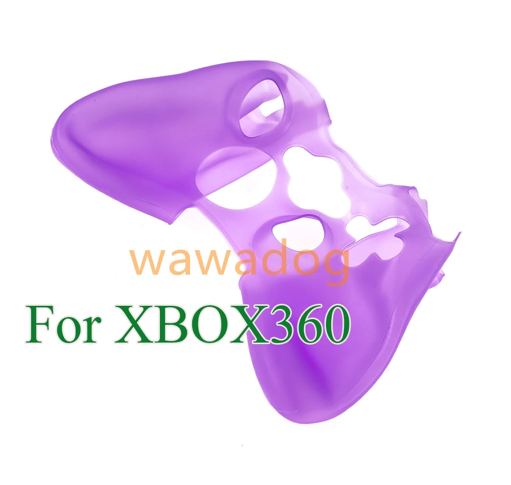Фото 20 шт. мягкий силиконовый чехол для контроллера Xbox360, игровые аксессуары, чехол для геймпада, джойстика для Xbox 360, кожаный чехол для контроллера Xbox 360 №2