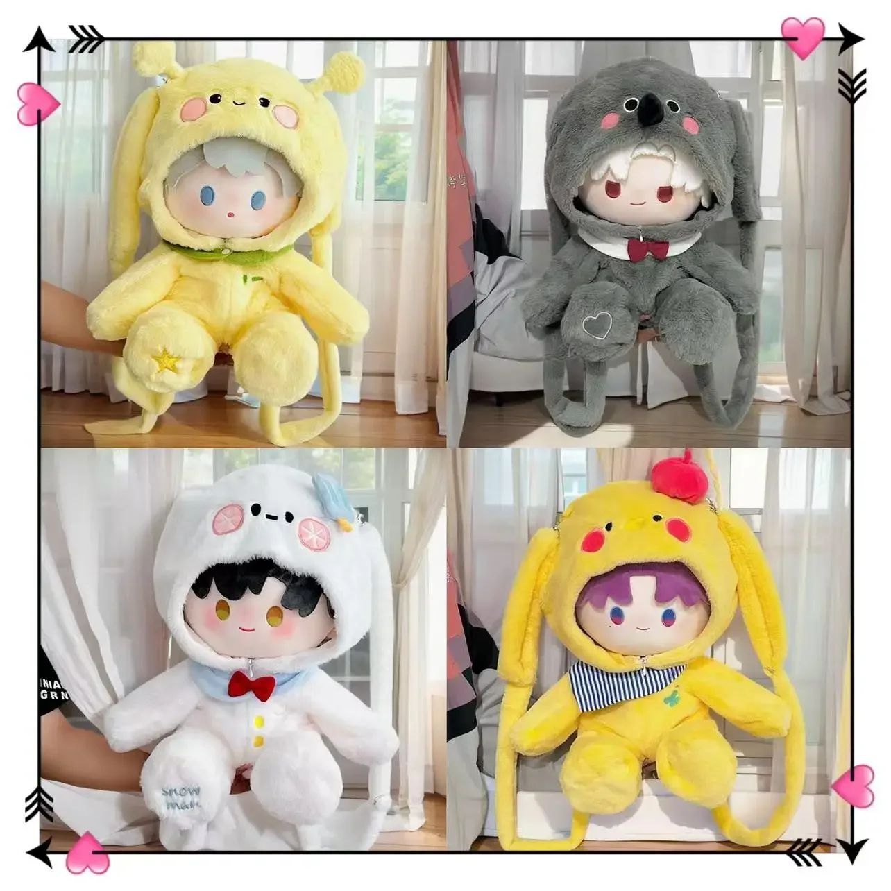 40 см аниме Love and Deepspace Sylus Xavier Zayne Rafayel игровой наряд плюшевый рюкзак сумка для