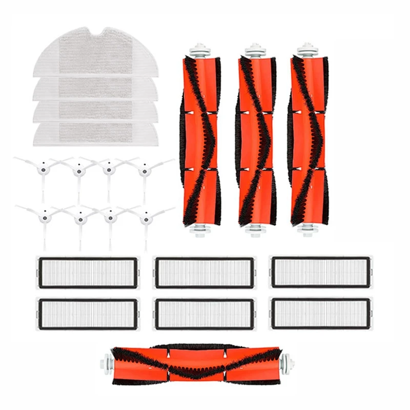 

HOT!Main Side Brush Filter Mop Cloth Replacement For Xiaomi 1 1S E2 E3 E4 Roborock S5 S50 S5 MAX S6 Robotic Vacuum Cleaner