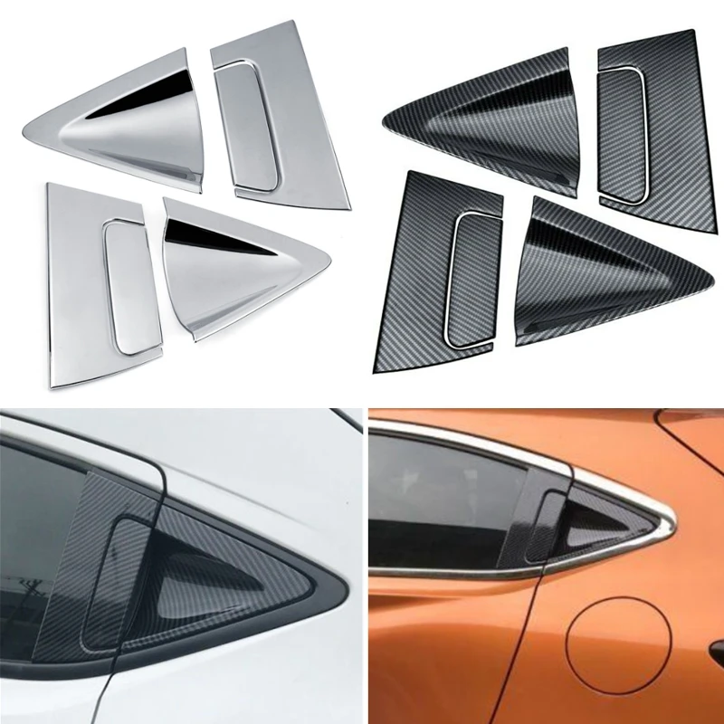 

Для Honda Vezel HR-V HRV 2016-2018 вставка в крышку автомобильной дверной ручки вставка отделка крышка наклейки ABS хром/углеродное волокно