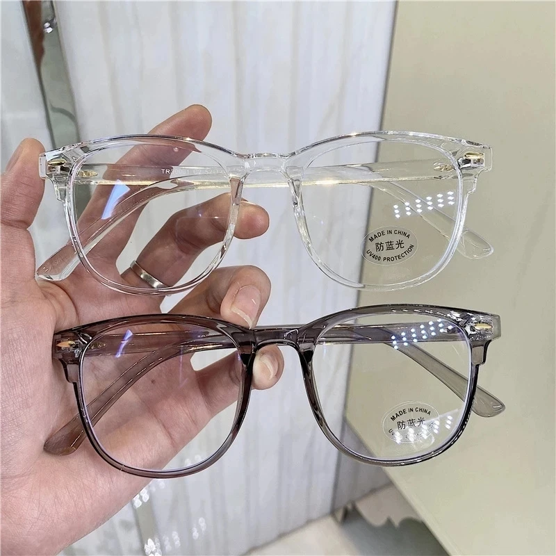

seemfly Anti Blue Light Ray Myopia Glasses Vintage Reading Glasses Women Men Computer Glasses Diopter 0 -1.0 -1.5 -2.0 To -6.0