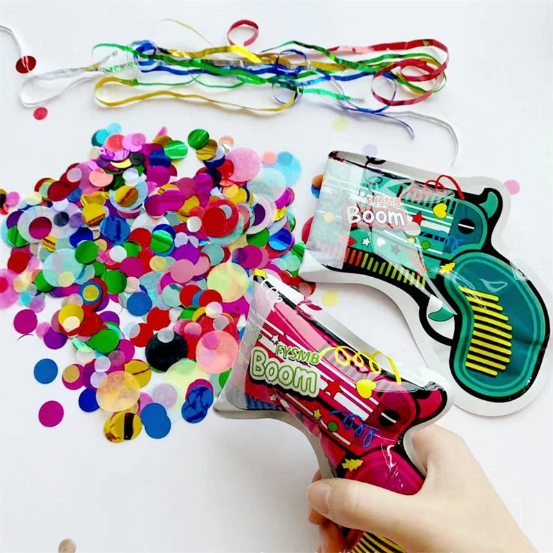 

20/Pack Party Popper Confetti Handheld Cheerup Wedding Birthday Events Colored Paper Celebration NO Firecracker Party Supplies