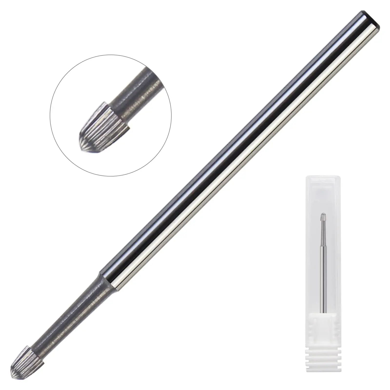 

Tungsten Milling Cutter Cuticle Sander Tips Cabide Nail Drill Bits for Manicure Gel Polish Remover for Nail Art Tools